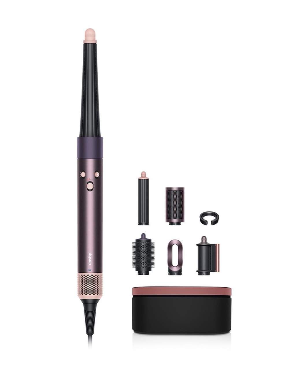 Dyson Airwrap Multi Dtyler & Dryer & Wavy in jasper plum